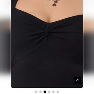 Torrid 3 Foxy Sweetheart Twist Top